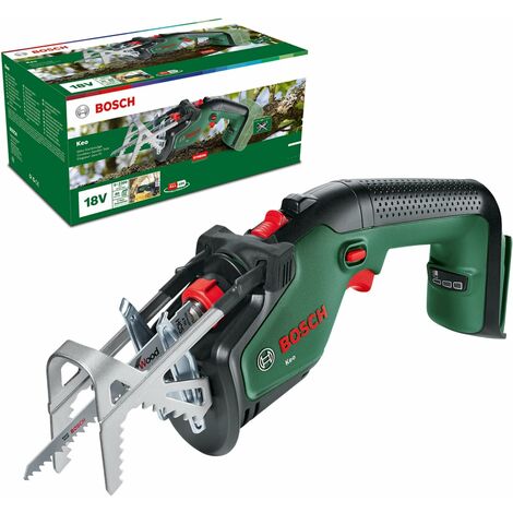 Bosch Akku Gartensäge Keo (ohne Akku, 18 Volt System, Schneidekapazität bis zu 80 mm Durchmesser)