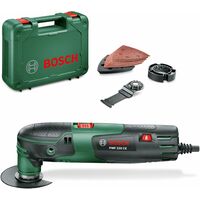 Bosch Multifunktionswerkzeug PMF 220 CE (220 Watt, für Starlock Zubehör, 6tlg. Schleifpapierset, 5 Zubehörteile)