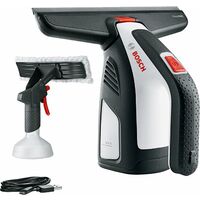 Bosch Akku Fenstersauger GlassVAC Solo Plus (2,0 Ah Akku, 3,6 Volt, mit Sprühflasche)