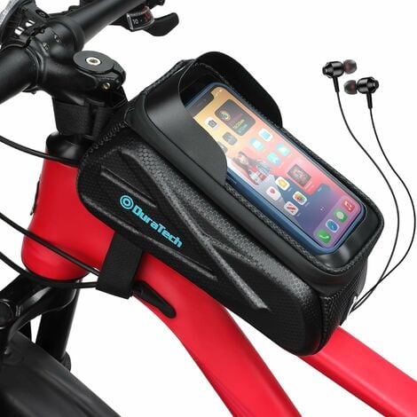 Accessoires de vélo, sac de cadre de vélo, sac de vélo EVA à écran tactile  de