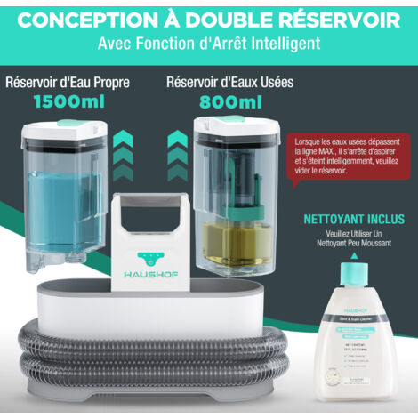 Distributeur électrique Mousse Pour Chien - Machine à Shampoing Moussant Portable, Rechargeable USB - 400 Ml, 1200 MAh, étanche