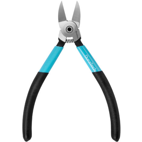 DURATECH Pince Coupante de Fil, Petite Pince Coupante de Côté 158 mm, Pince Coupante Diagonale, Outils Electricien pour Maquettes, Bijoux, Artisanat et Electronique