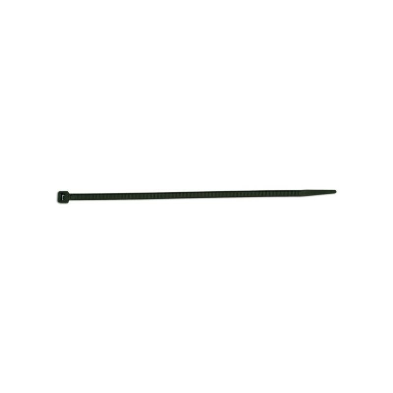Faithfull CT300B Cable Ties Black 300 x 4.8mm (100 Pieces)