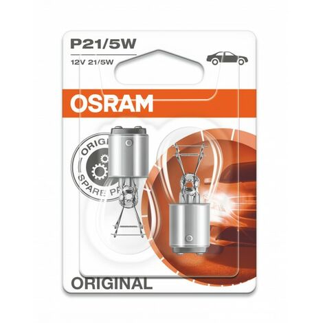 OSRAM Standard Bulbs - P21/5W 12V 21/5W (380) BAY15d - 7528-02B