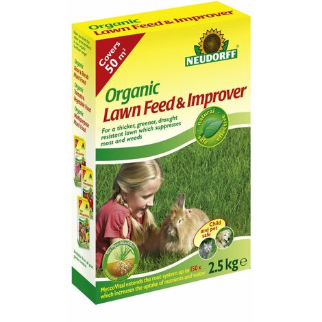 Neudorff Organic Lawn Feed & Improver 2.5kg - 613601