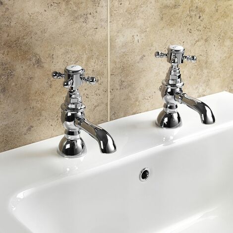 SP Traditional Bath Taps W: 71mm H: 140mm D: 141mm - SPT300