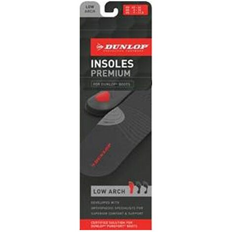 Dunlop Insoles Premium Arch Support Low - Size 48 - 50 - Z915008
