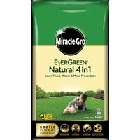 Miracle Gro Natural 4 in 1 Feed, Weed & Mosskiller 260sqm - 119984