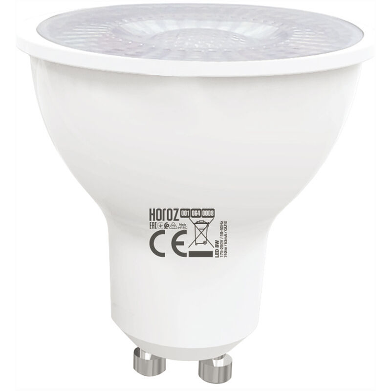 LED Bulb Spot 6W GU10 (Ec. 48W) 6400K