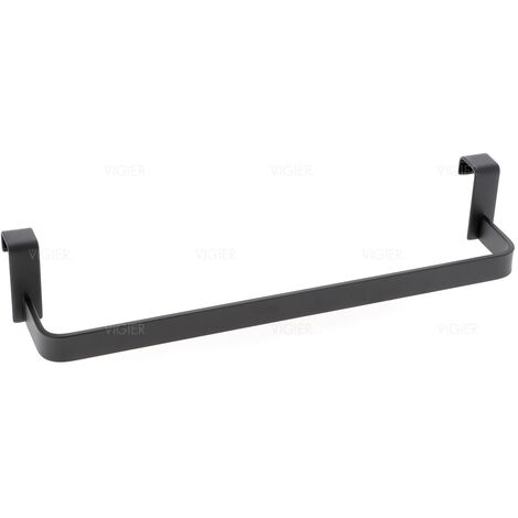 Porte serviette noir universel 088960 Visobath (1/4)