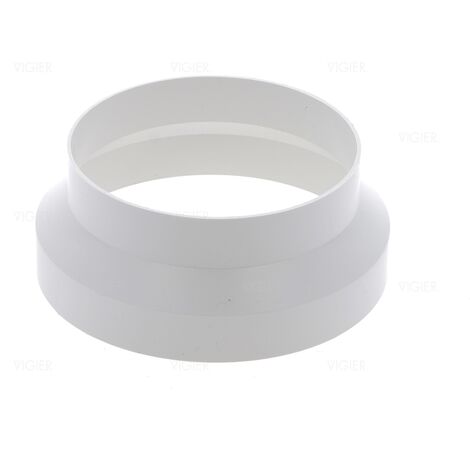 Reducteur 150-125mm pour gaine evacuation hotte aspirante 118WH Universel