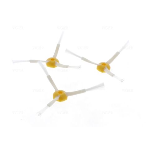 PACK DE 3 BROSSES LATERALES ASPIRATEUR IROBOT ROOMBA 500 81901A Irobot (1/3)