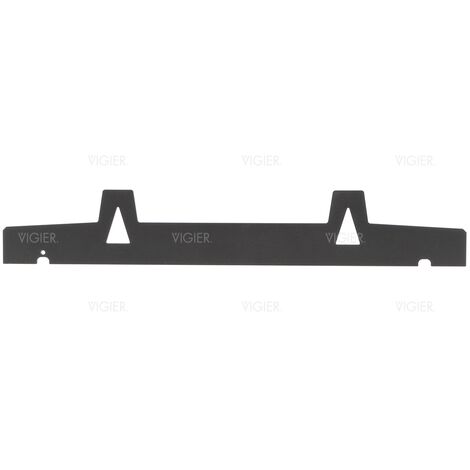 Supra – Chenet en tôle pour foyer 17633PB – Longueur 52 cm – Hauteur 8.5 cm – Optimise le fonctionnement du poêle