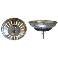 Panier de bonde 83 mm – 20 trous – Pour évier cuisine – Compatible avec modèles Blanco