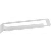 Porte-torchons fixe en acier vernis Blanc mat C752 Msa France