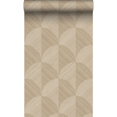 papier peint effet 3D beige - Origin Wallcoverings (1/5)