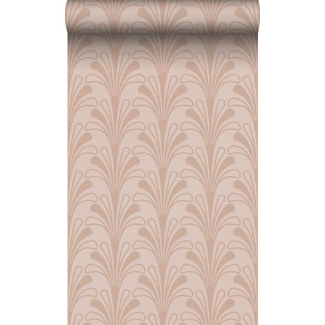 papier peint art déco rose terracotta  - Origin Wallcoverings (1/5)