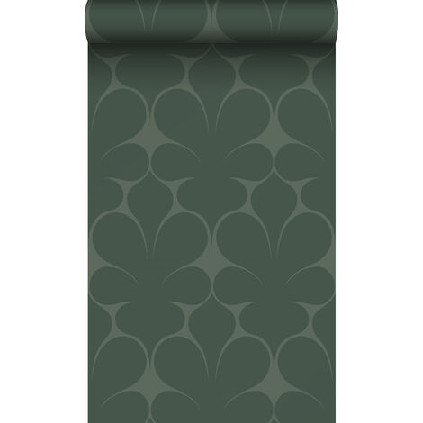 papier peint ornement vert foncé - Origin Wallcoverings (1/5)