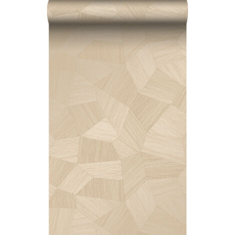 papier peint graphique 3D couleur sable - Origin Wallcoverings (1/5)