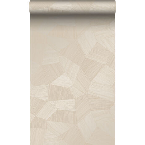 papier peint graphique 3D blanc cassé - Origin Wallcoverings (1/5)