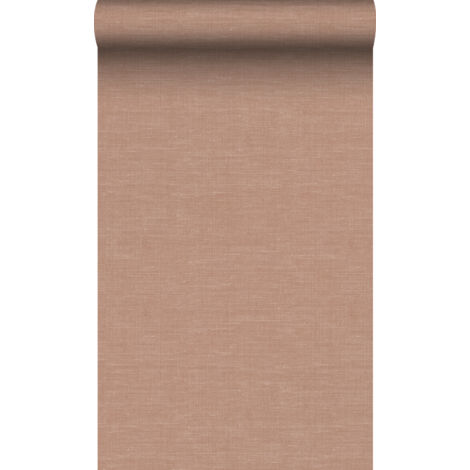 papier peint lin terracotta - Origin Wallcoverings (1/5)