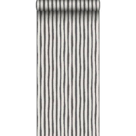 papier peint à rayures noir et blanc - Sanders & Sanders (1/5)