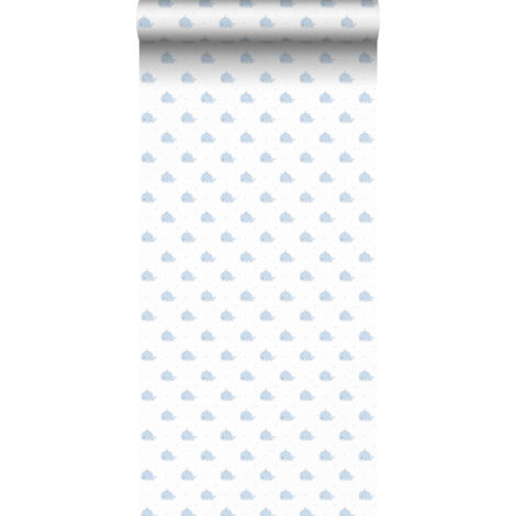 papier peint baleines bleu et blanc - Sanders & Sanders (1/5)