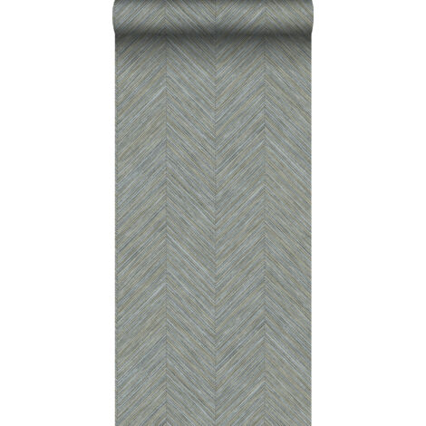 papier peint chevron bleu gris - Sanders & Sanders (1/5)