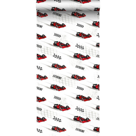 papier peint voitures de course rouge - Sanders & Sanders (1/5)