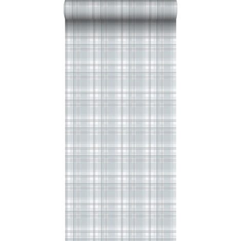 papier peint vichy bleu clair et gris - Sanders & Sanders (1/4)