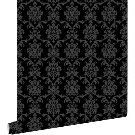 papier peint baroque noir  - ESTAhome (1/5)