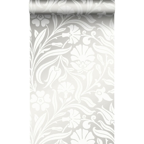 papier peint fleurs blanc cassé - Origin Wallcoverings (1/5)