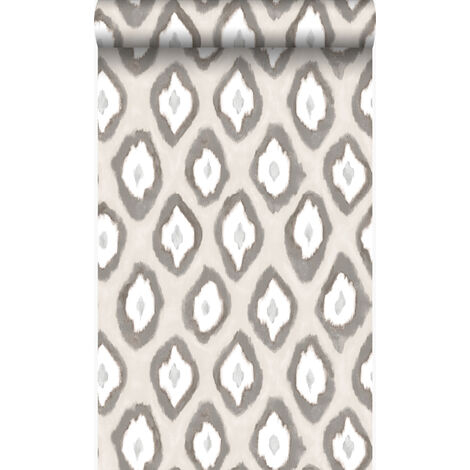 papier peint imitation d'ikat beige - Origin Wallcoverings (1/5)