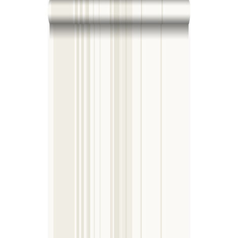 papier peint à rayures blanc  - Origin Wallcoverings (1/5)