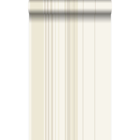 papier peint à rayures blanc cassé - Origin Wallcoverings (1/5)