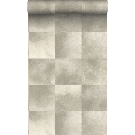 papier peint motif en peau d'animal beige - Origin Wallcoverings (1/5)