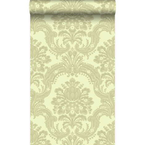 papier peint ornement vert clair - Origin Wallcoverings (1/5)