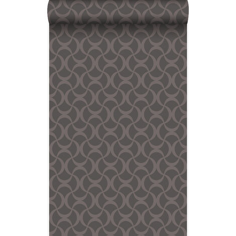 papier peint graphique gris foncé - Origin Wallcoverings (1/5)