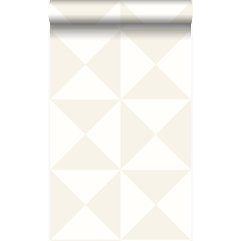 papier peint forme graphique blanc - Origin Wallcoverings (1/5)
