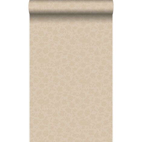papier peint fleurs blanc antique - Origin Wallcoverings (1/5)