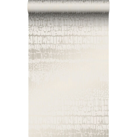 papier peint peau d'animal blanc cassé - Origin Wallcoverings (1/5)