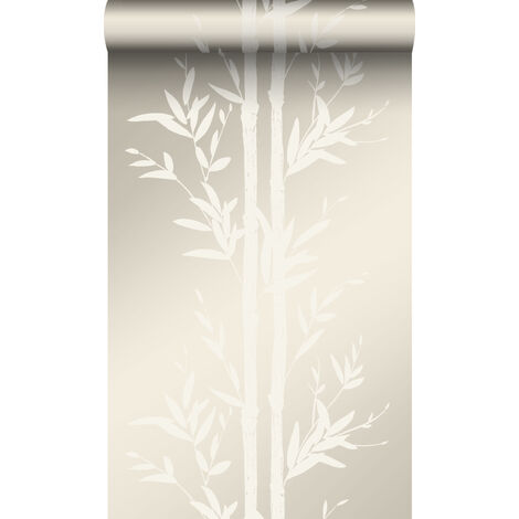papier peint bambou blanc cassé - Origin Wallcoverings (1/5)