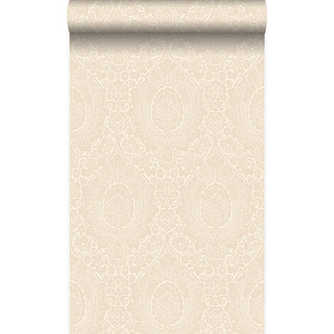 papier peint ornement beige crème - Origin Wallcoverings (1/5)