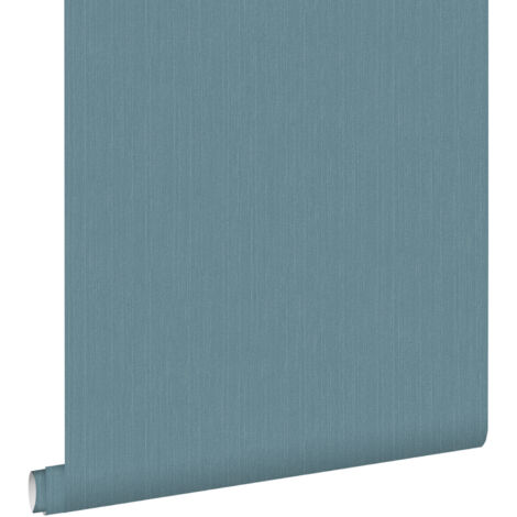 papier peint denim vintage bleu foncé - ESTAhome (1/5)