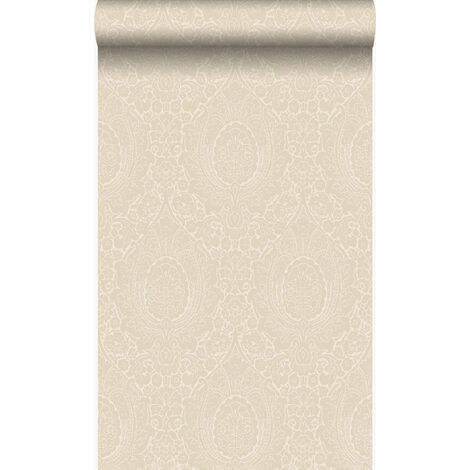 papier peint ornement sable beige - Origin Wallcoverings (1/5)