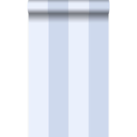 papier peint à rayures bleu clair - Origin Wallcoverings (1/5)
