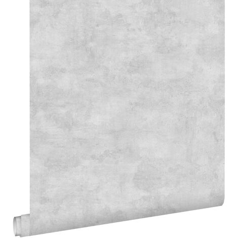 papier peint effet béton beige crème clair - ESTAhome (1/5)