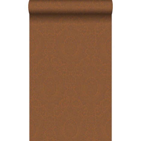 papier peint ornement jaune safran - Origin Wallcoverings (1/5)