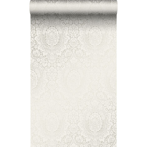 papier peint ornement beige brillante - Origin Wallcoverings (1/5)