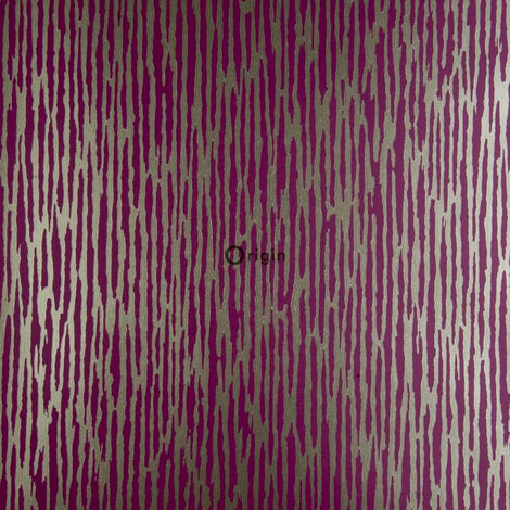 papier peint camouflage violet aubergine - Origin Wallcoverings (1/2)